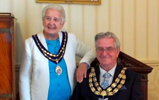 The Mayor and Mayoress Cllr Mrs M Lyall 2018 2019