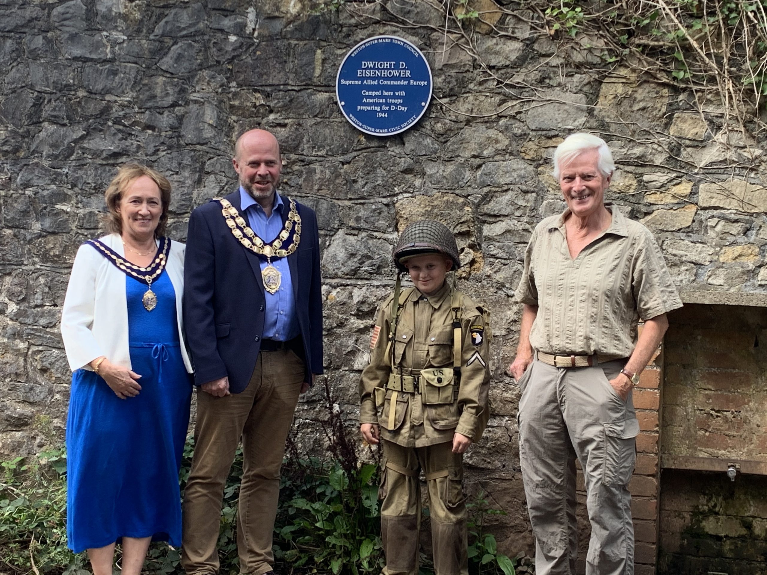 Dwight Eisenhower Blue Plaque