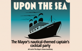 The Mayors nautical themed captains cocktail party