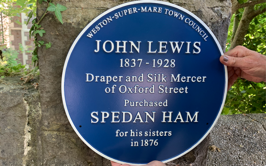 John Lewis Blue Plaque