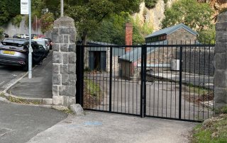 Old Town Quarry gate.